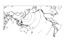 Proceedings of the tsunami in the ocean after the earthquake of 8.9 on the Richter scale off the coast of Japan.